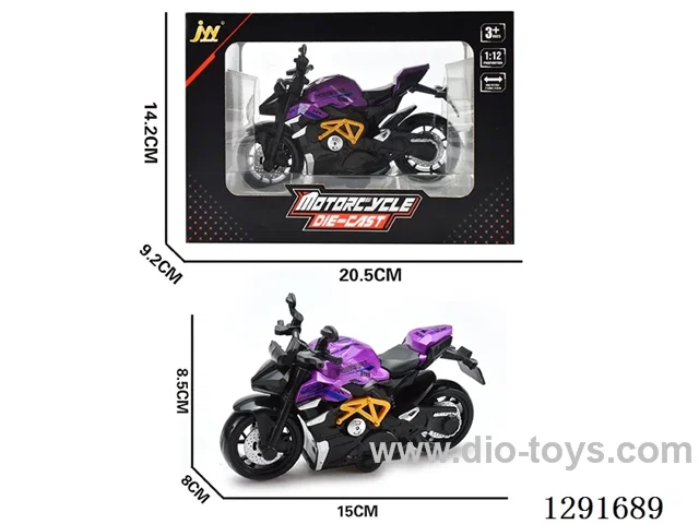 Simulation Inertia Alloy Motorcycle