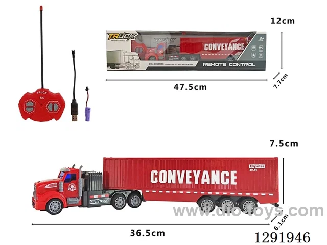 4ch RC Container Truck (included battery)