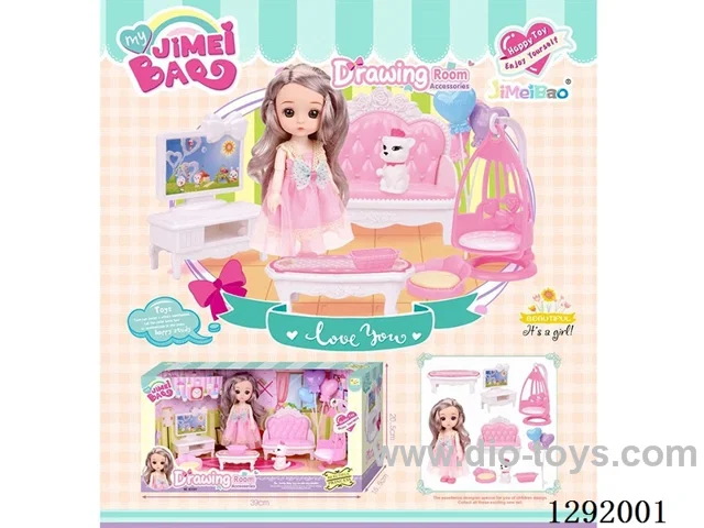 6-Inch Mini Happy Living Room Doll (Single Style)