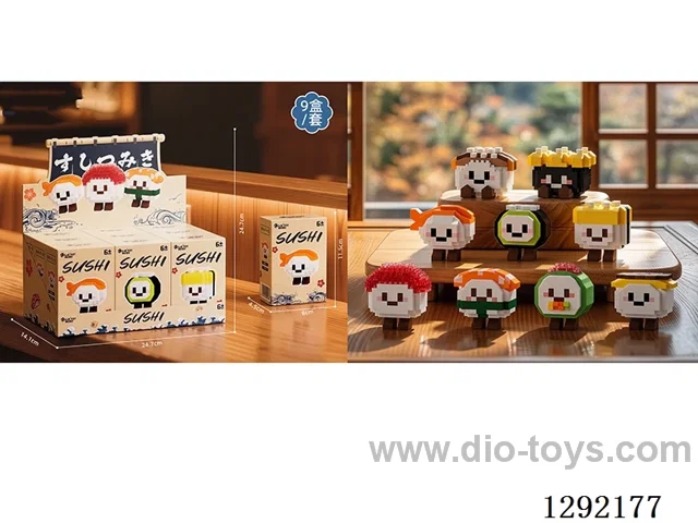 building blocks 9 boxes 1298PCS