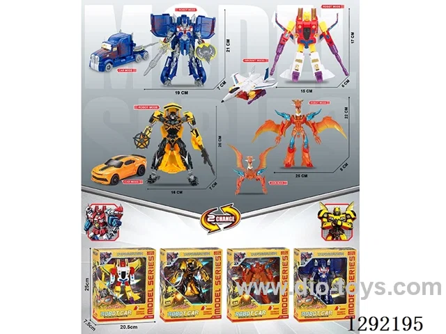 Transformable Toys 4 mixed