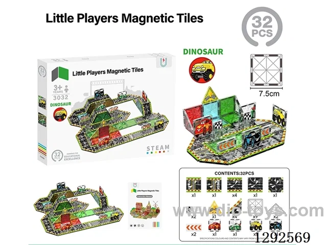 7.5CM Magnetic Tiles,32PCS