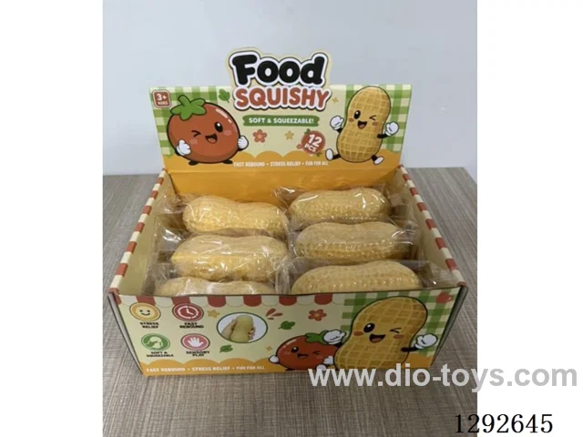 9 cm Realistic Peanut Filled with Flour Squishy