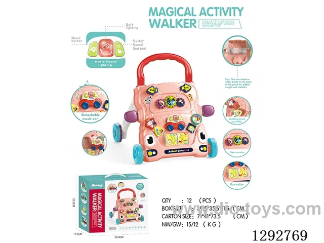 Musical Car Walker (Red)