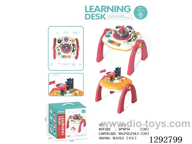 Train Play Table (Red)