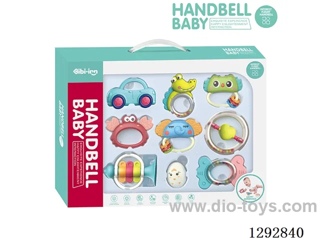 Hand-Shake Rattles (9PCS)