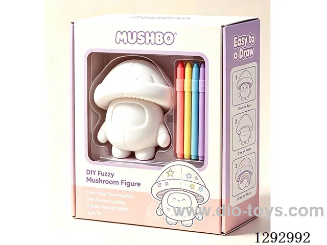 Denpa Mushroom Doodle Toy, 8 cm