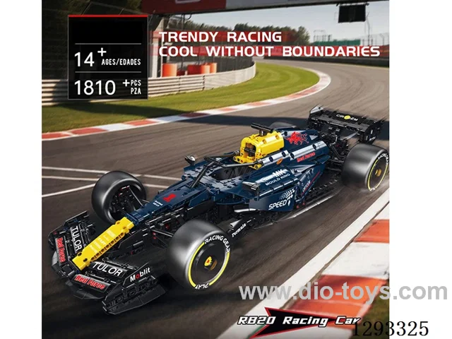 RB20 Race Car (English-Only Edition)1810+PCS building blocks