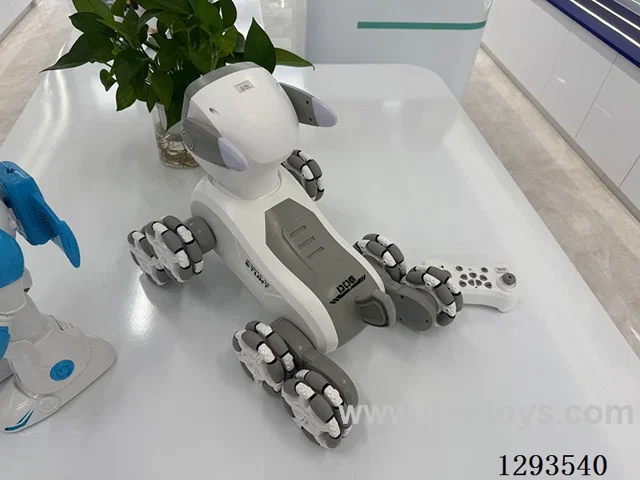 8-wheel RC robot dog included battery
