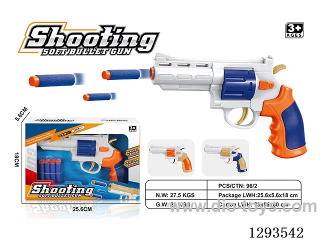 Manual EVA Soft bullet gun toys
