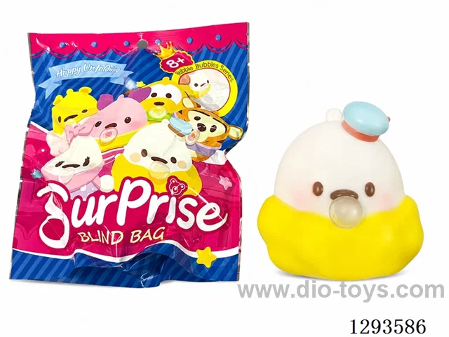 Little Yellow Duck - Bubble Squeezer Toy