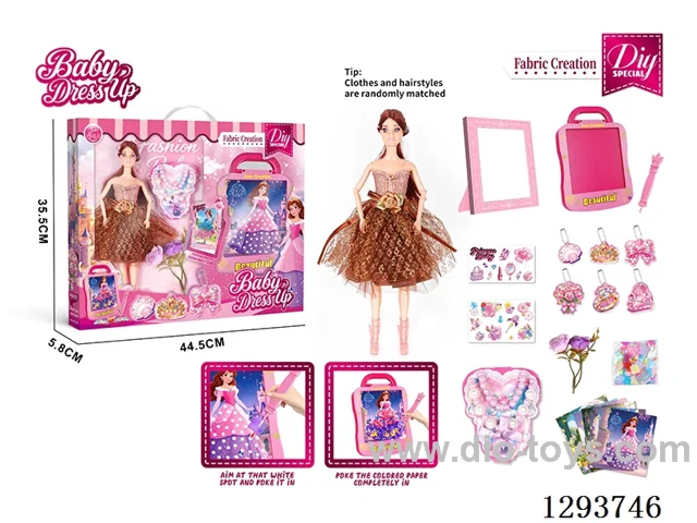 Barbie Writing Board Flower Arranging Set