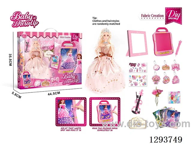 Barbie Writing Board Flower Arranging Set