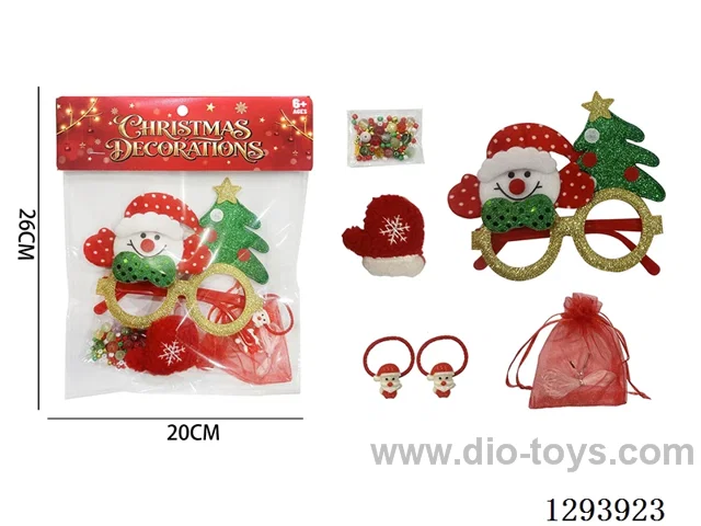 Christmas Accessories Set Hair Ties - Assorted Styles