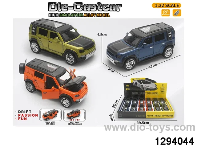 1:36 metal car in display box(3color)