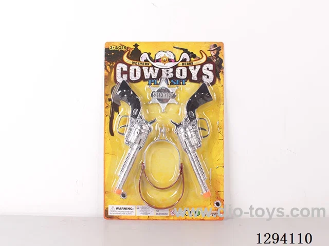 Electroplated Cowboy Gun