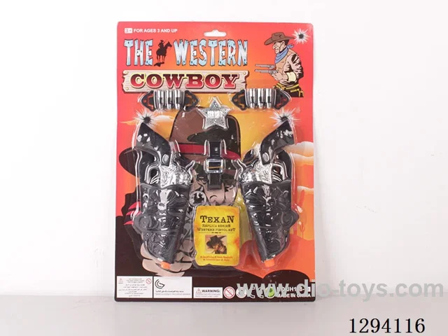 Electroplated Cowboy Gun