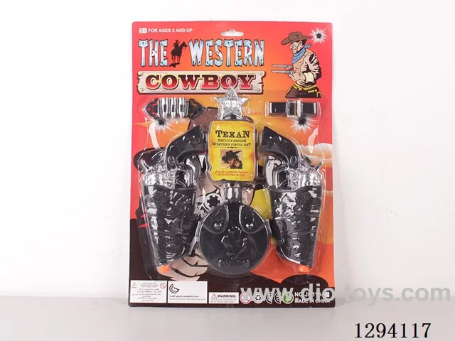 Electroplated Cowboy Gun