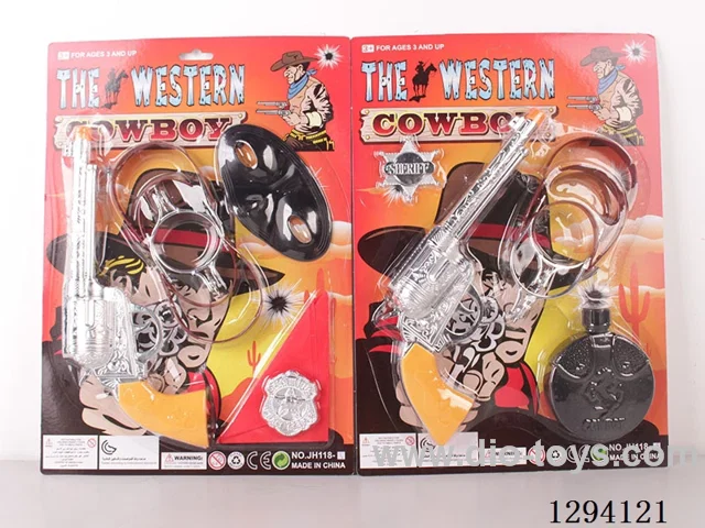 Electroplated Cowboy Gun 2 mixed