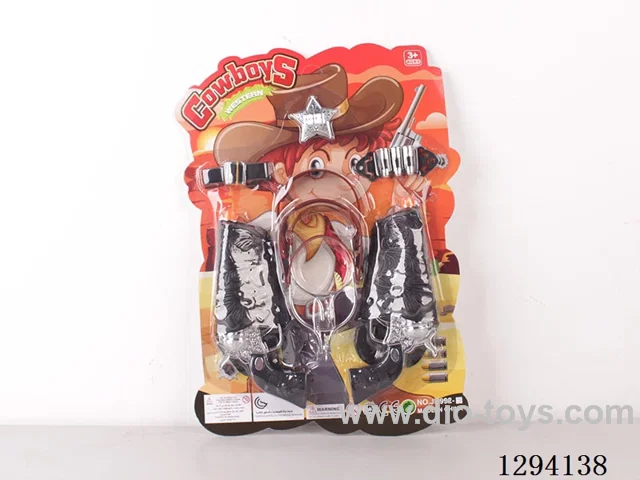 Electroplated Cowboy Gun