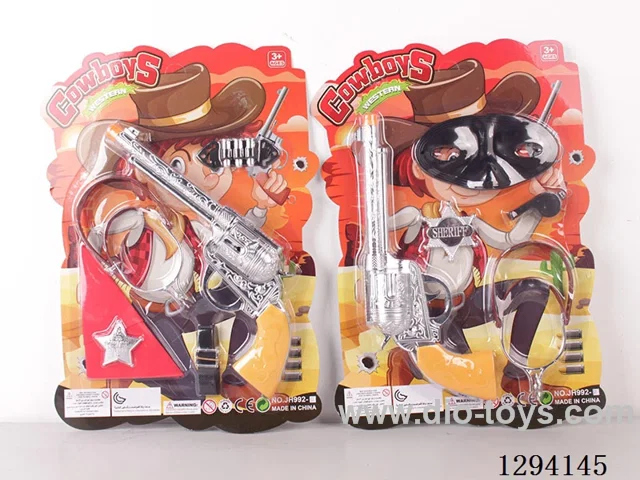 Electroplated Cowboy Gun 2 mixed
