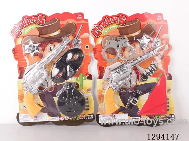 Electroplated Cowboy Gun 2 mixed