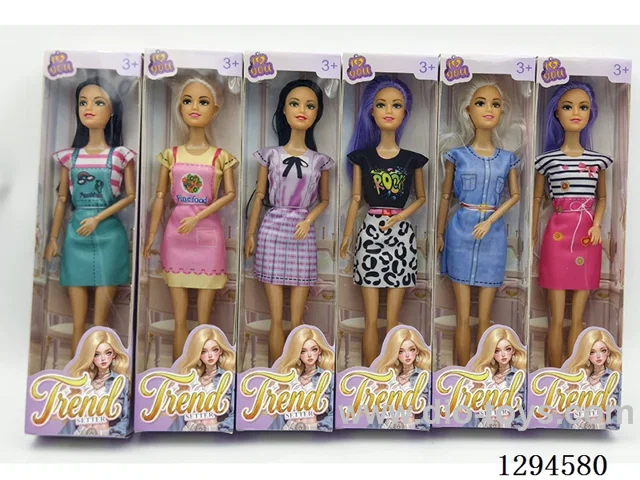 11 inch Barbie 6 mixed