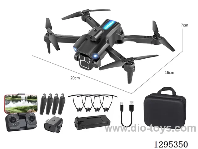 Dual-Camera Quadcopter (Foldable) (Altitude Hold Version) (Aerial Photography Version) (Mobile App Connectivity)