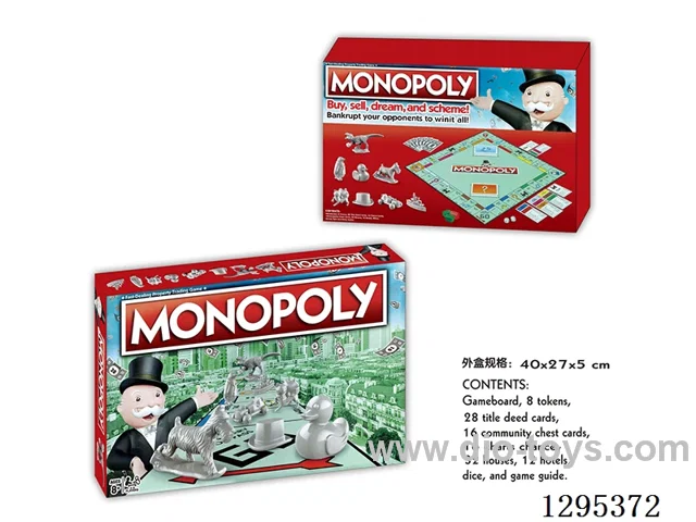 Die-Cast English Monopoly
