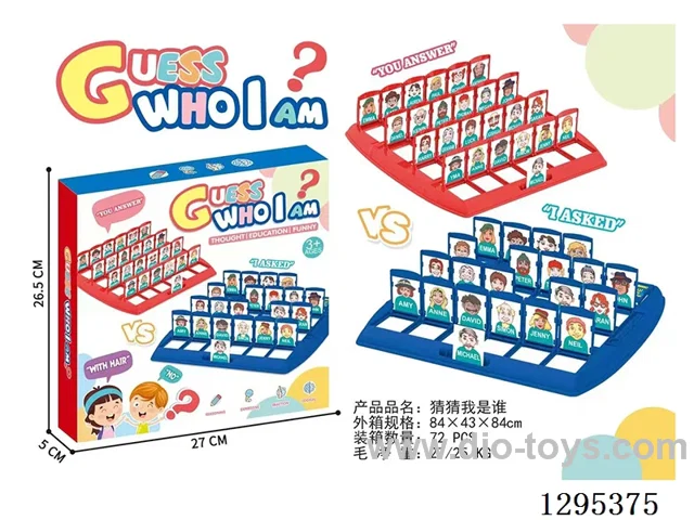 Large “Guess Who I Am” Character Set