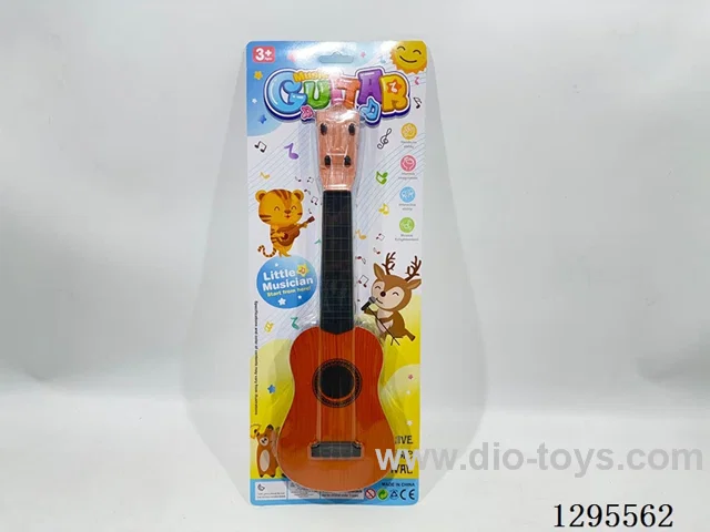 Double-Sided Woodgrain Guitar