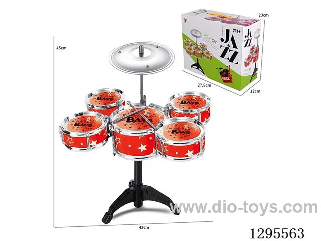 5-Piece Jazz Drum Set