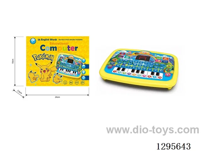 Pikachu Learning Machine English LED Display Tablet W L/M