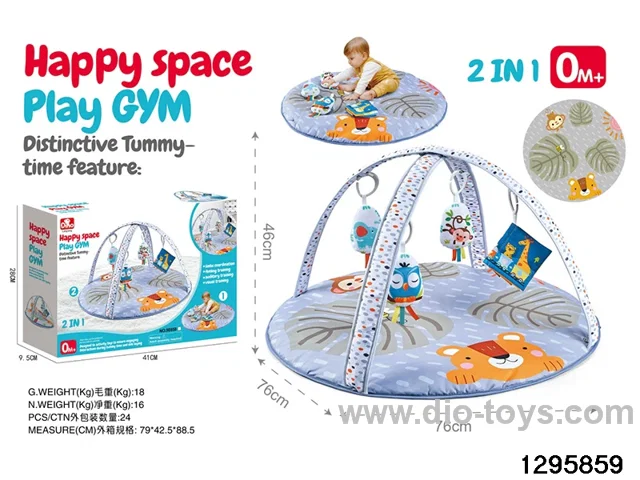 2-in-1 Baby Gym Mat in color box