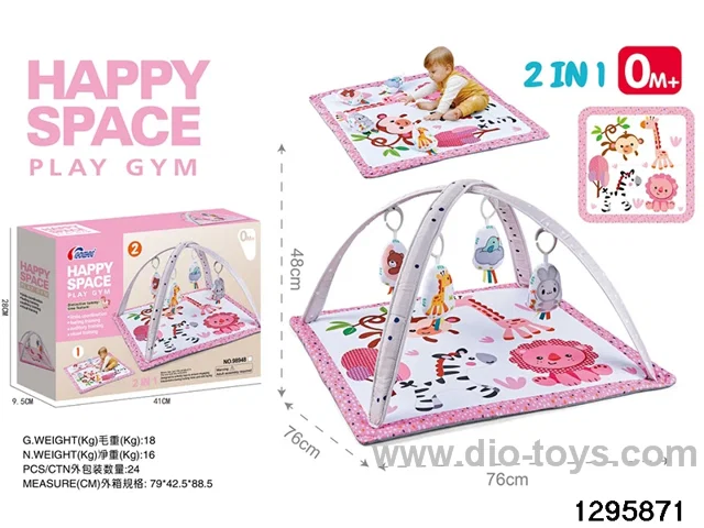 2-in-1 Baby Gym Mat in color box