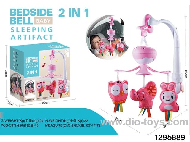 Baby crib hanging toy (electric music) in color box