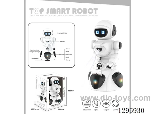 English Smart Tech Robot not included battery(Trilingual: English/Spanish/Russian)