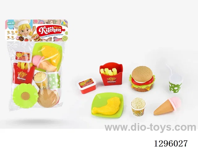 Coke & Burger Food Set