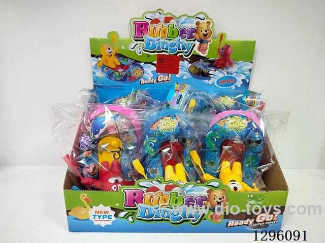 Wind-Up Inflatable Boat 9PCS