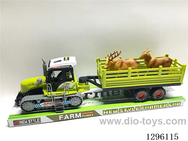Inertia Farm Truck Towing Antelopes and Deer 2 colors