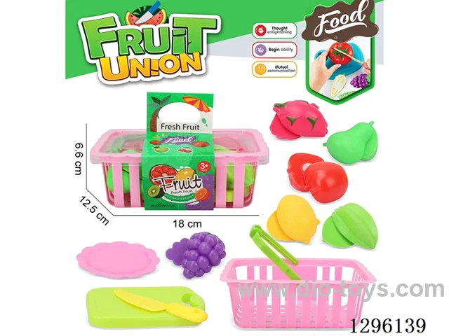 PP Basket with Fruit cutting Game