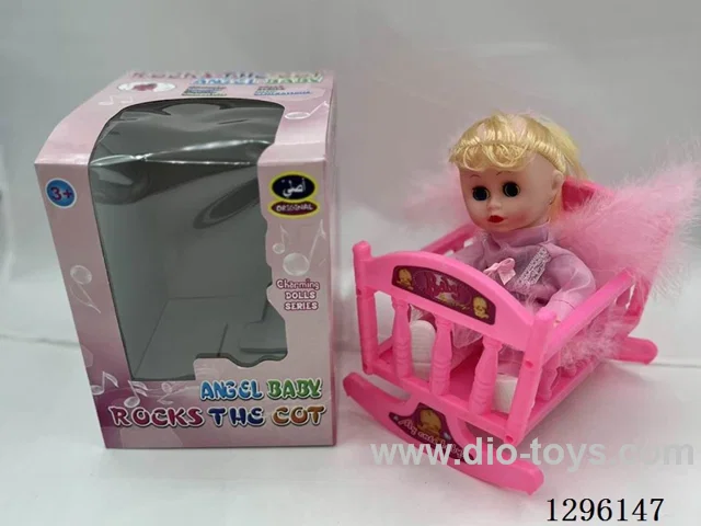 Rocking Cradle Angel doll