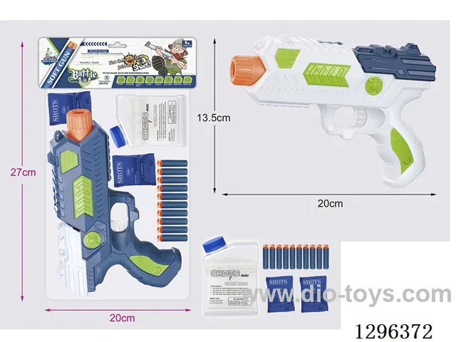 Pistol Launcher, Manual Soft-Bullet Gun