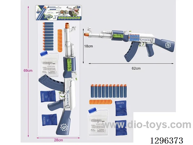 EVA Soft-Bullet Gun + Water-Bullet AK, Manual