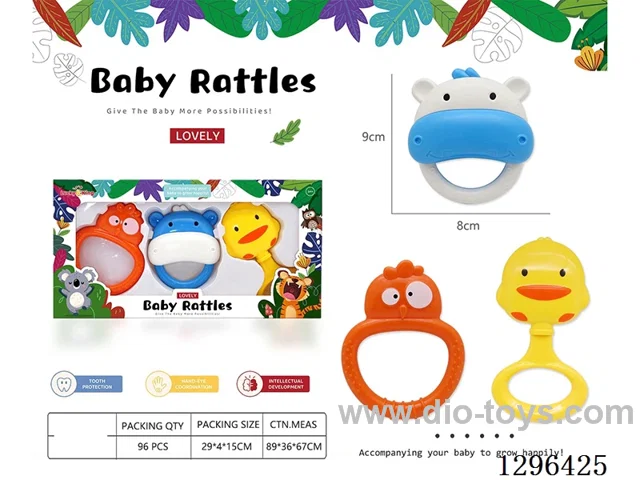 Baby Rattles (3 PCS)