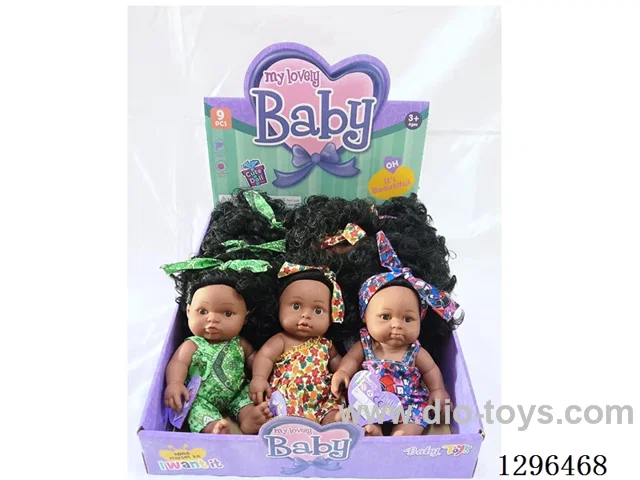10-inch all-vinyl doll 9PCS
