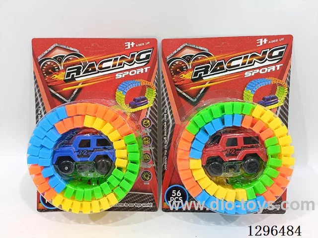 Track Car (with 3 flashing lights) 2colors