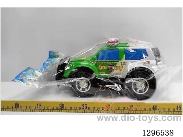 Inertia Large Police Car 3 colors