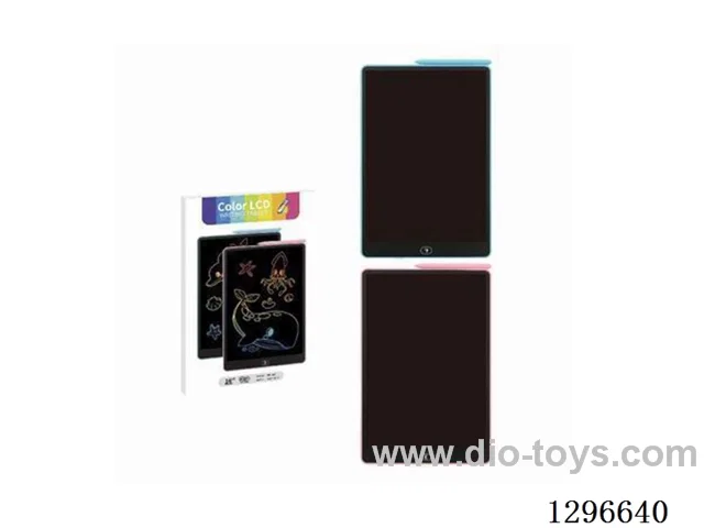 16-inch LCD ABS LCD writing board, color screen (included battery: CR2025)