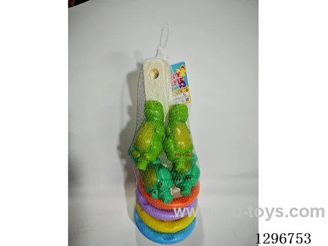 Roly-Poly Cartoon Dinosaur Ring Toss